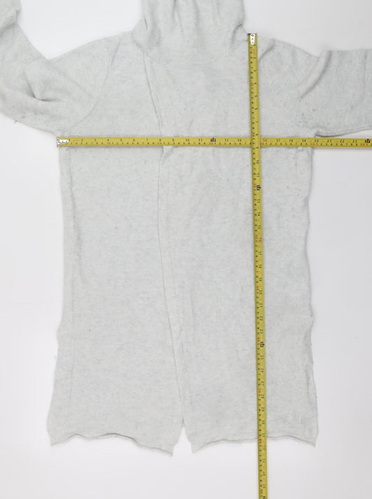 Womens UK Size M Sandwich Grey Cardigan Jumper