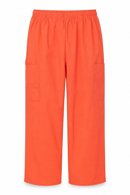 Sivvan Men's Orange XL Cargo Trousers Polyester Cotton Workwear