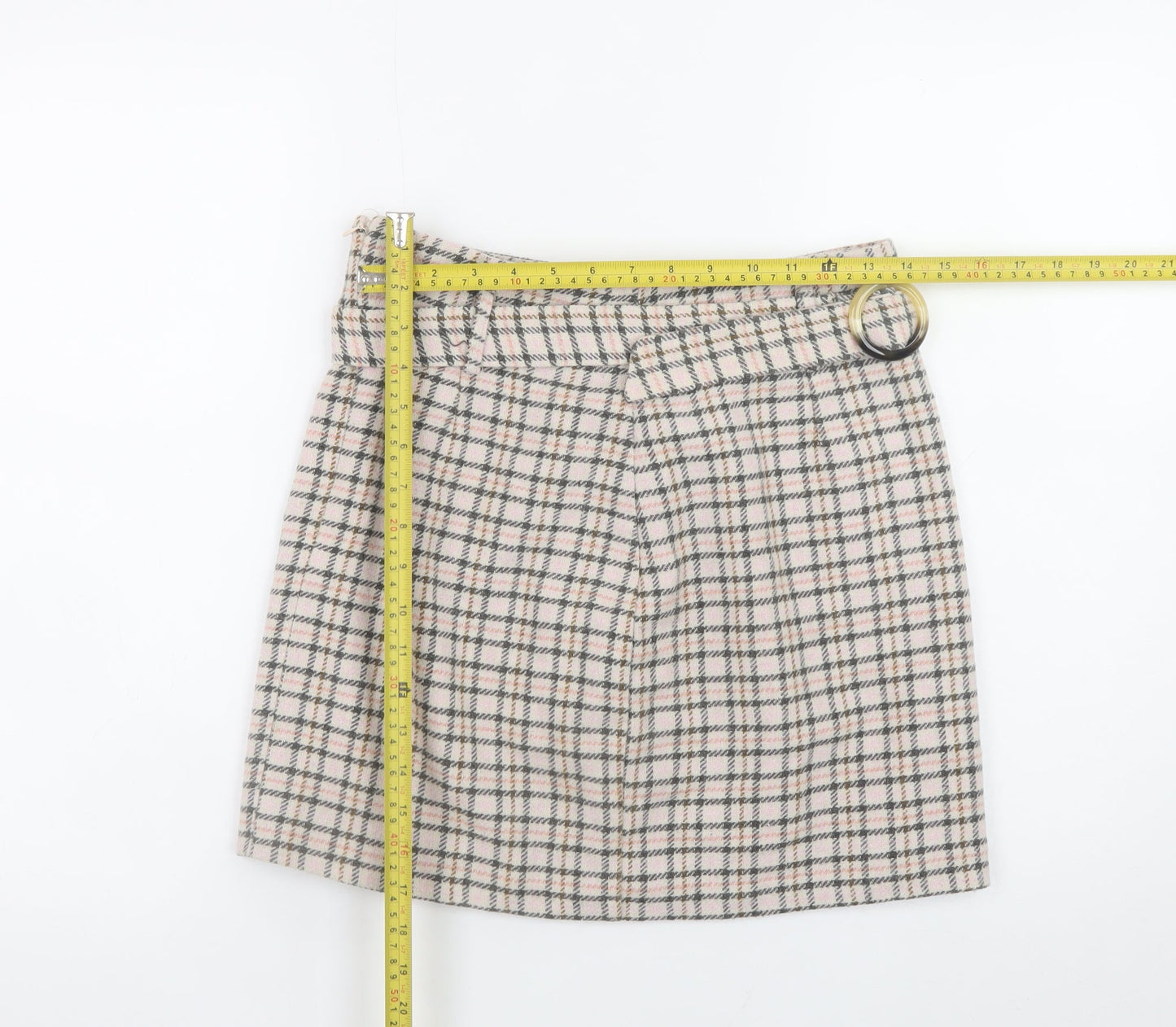 Womens UK Size 12 Miss Selfridge A-Line Tweed Skirt