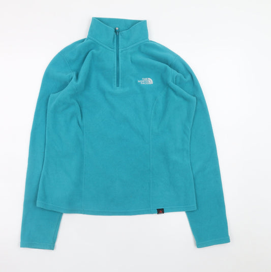 Womens UK Size S The North Face Blue Pullover Sweatshirt