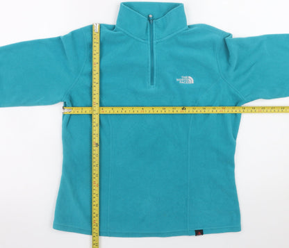 Womens UK Size S The North Face Blue Pullover Sweatshirt