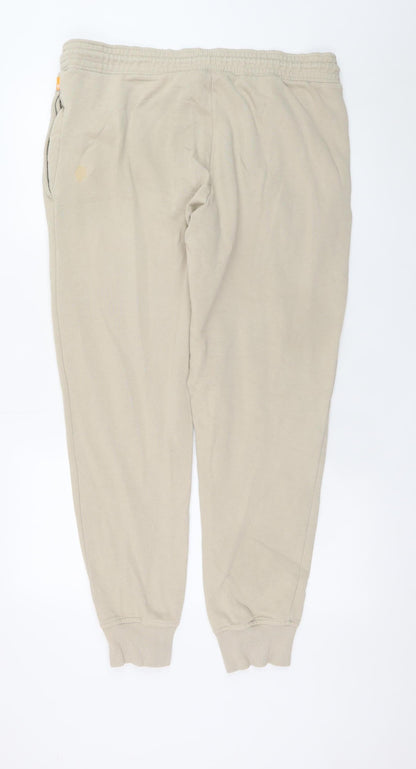 Mens UK Size L Timberland Regular Fit Jogger Beige Trousers