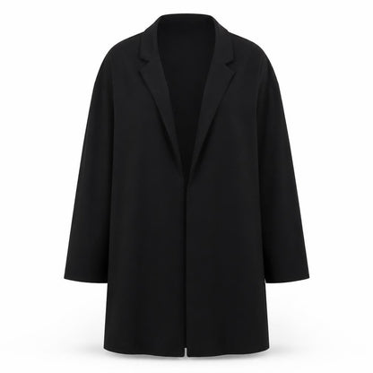 Womens UK Size XL Jacqueline de Yong Black Overcoat