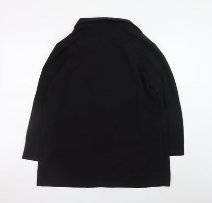 Womens UK Size XL Jacqueline de Yong Black Overcoat