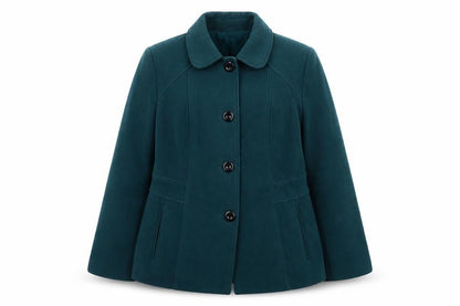 BHS Womens Teal Green Size 16 Lined Button Jacket Classic Style