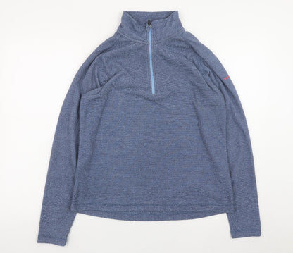 Mens UK Size L Trespass Blue Pullover Sweatshirt
