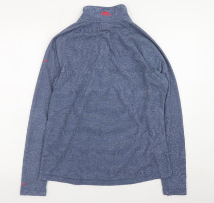 Mens UK Size L Trespass Blue Pullover Sweatshirt