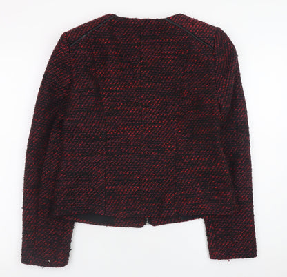 Womens UK Size 12 Marks and Spencer Red Basic Jacket