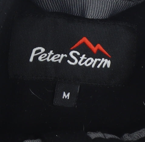 Mens UK Size M Peter Storm Black Pullover Sweatshirt
