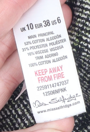 Womens UK Size 10 Miss Selfridge Grey Blazer