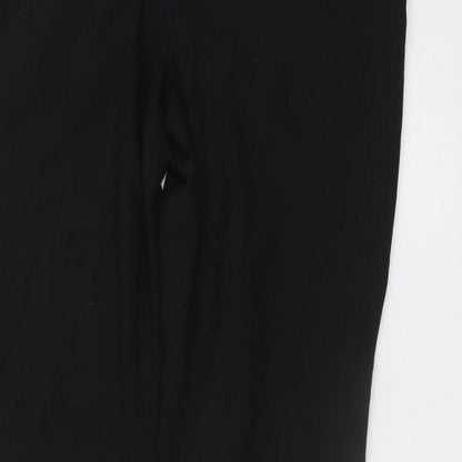 H&M Women’s Black Size 14 Straight Leg Trousers