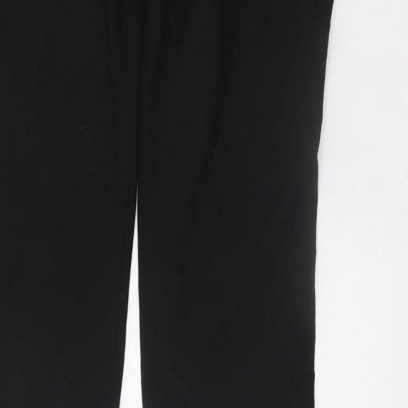 H&M Women’s Black Size 14 Straight Leg Trousers