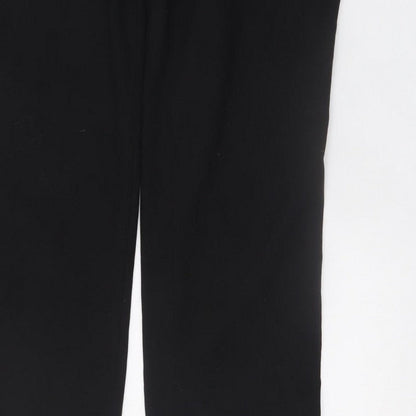 H&M Women’s Black Size 14 Straight Leg Trousers