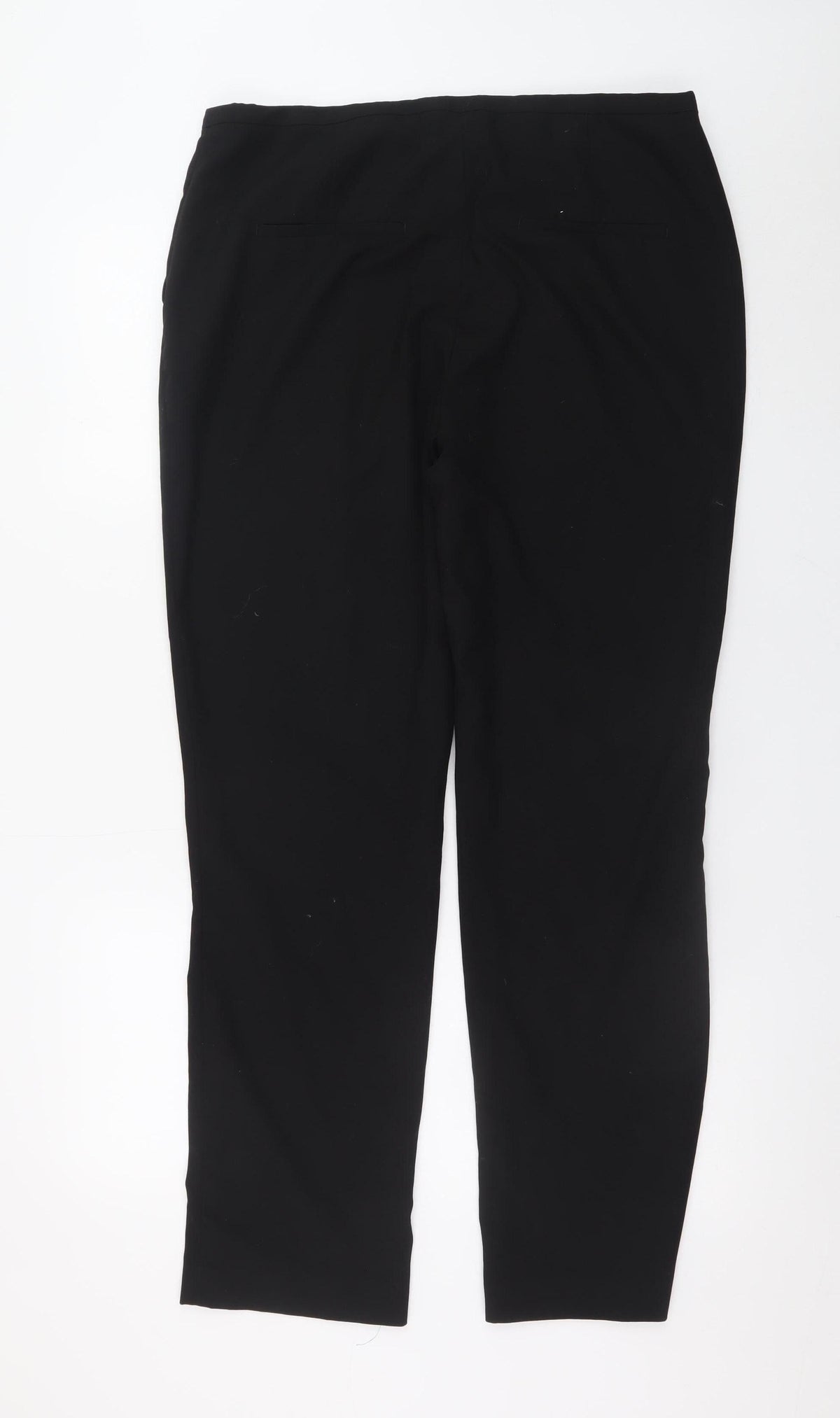 H&M Women’s Black Size 14 Straight Leg Trousers