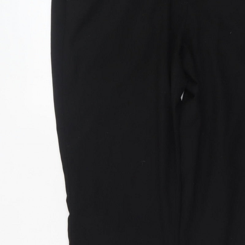 H&M Women’s Black Size 14 Straight Leg Trousers