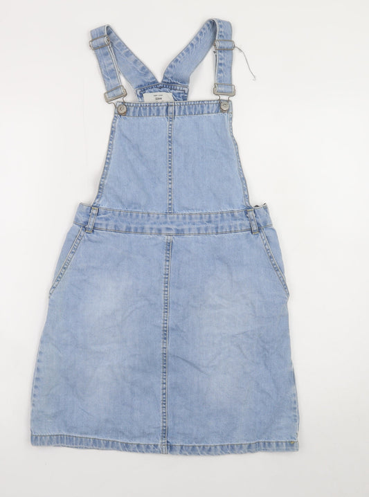 Womens UK Size 8 New Look Pinafore/Dungaree Dress