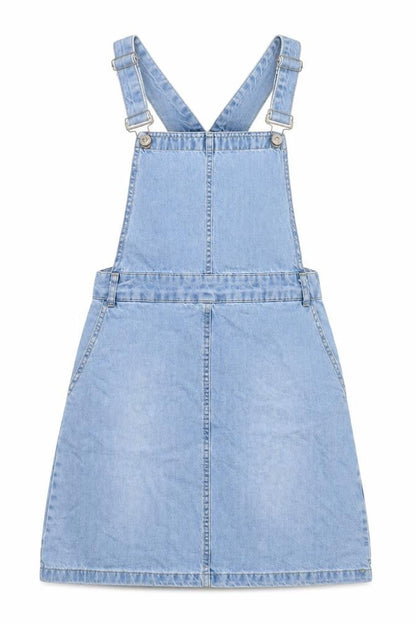 Womens UK Size 8 New Look Pinafore/Dungaree Dress