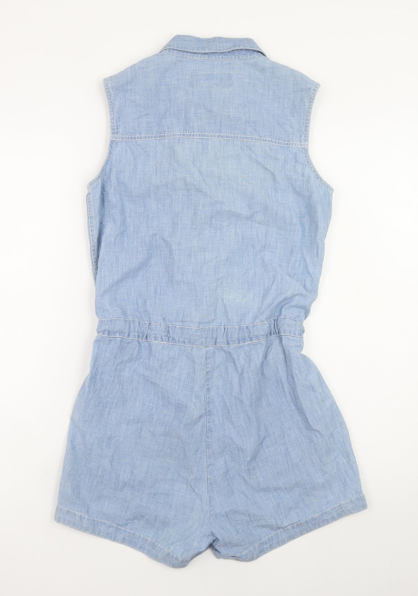 Womens UK Size 6 Jack Wills One-Piece Blue Playsuit