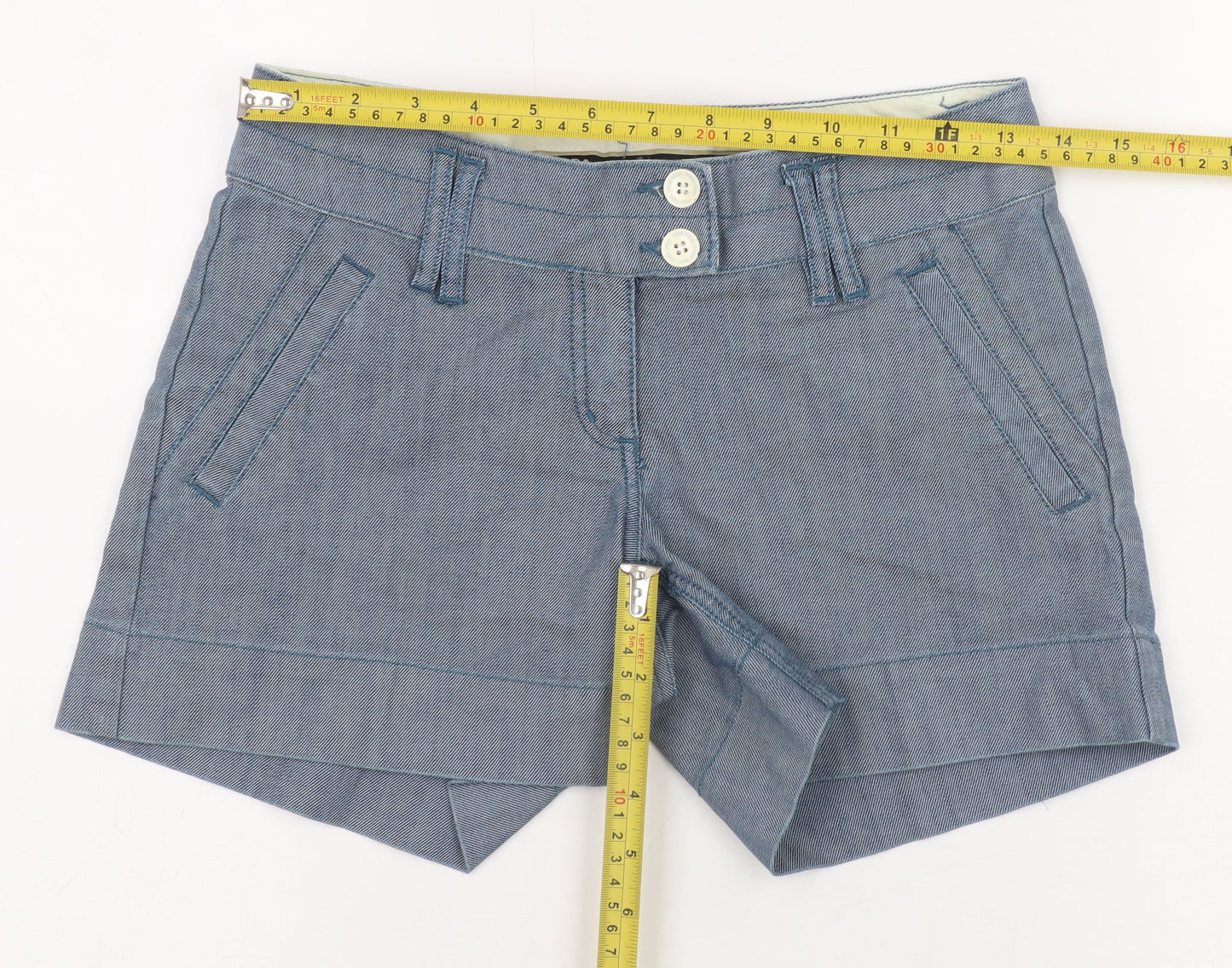 Womens UK Size 6 VERO MODA Regular Fit Chino Shorts