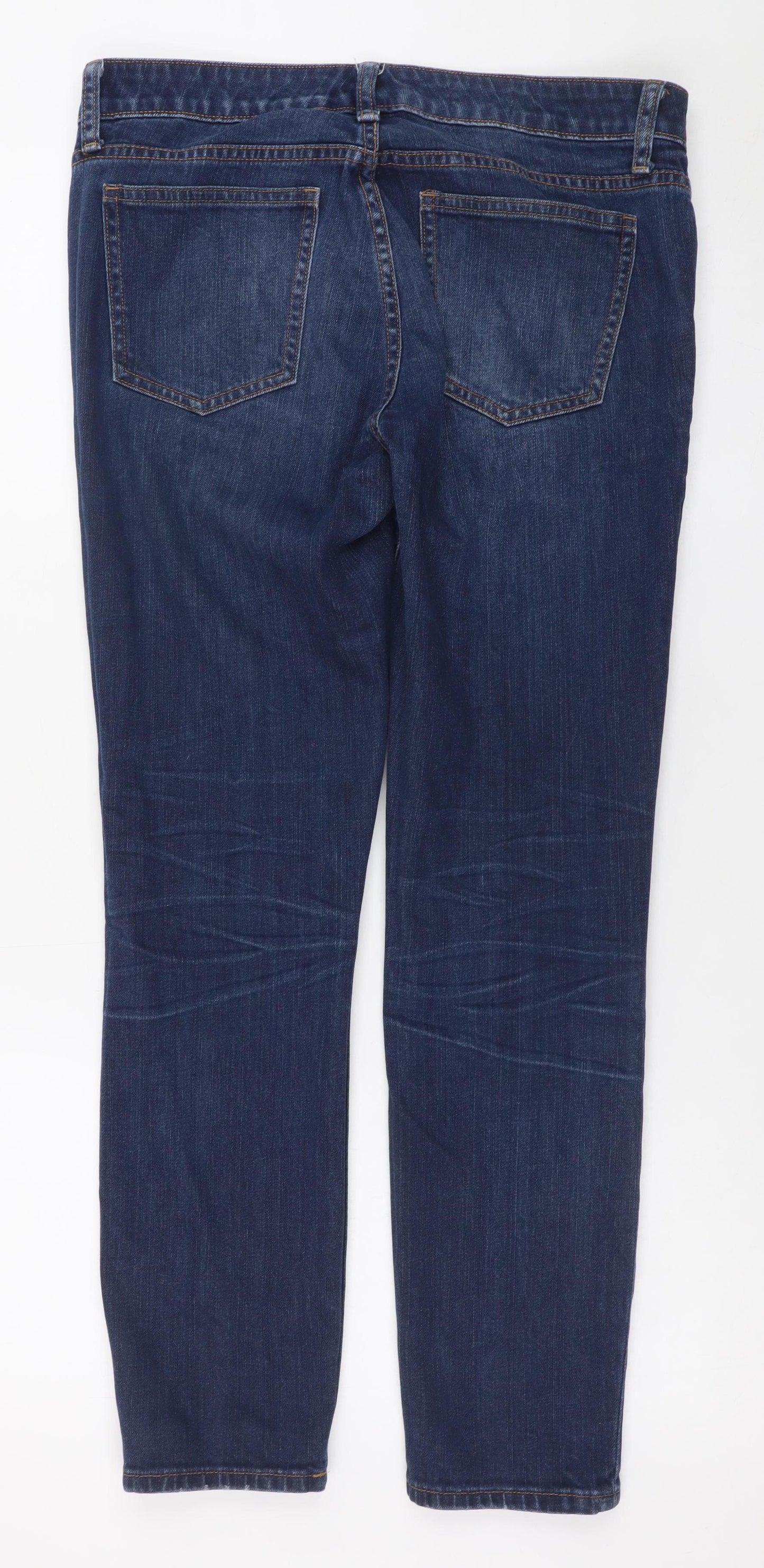 Womens UK Size 10 Gap Slim Fit Skinny Blue Jeans