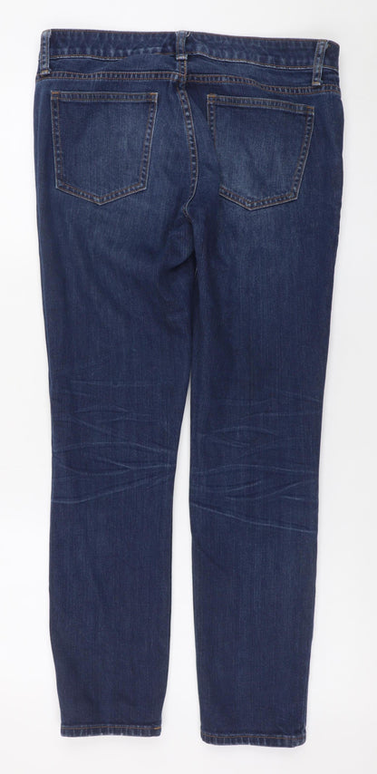 Womens UK Size 10 Gap Slim Fit Skinny Blue Jeans