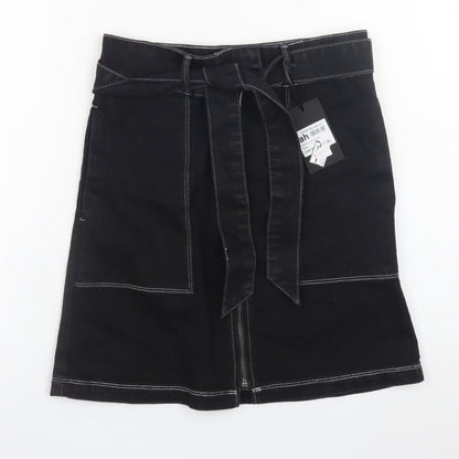 Womens UK Size S Firetrap Straight & Pencil Denim Skirt