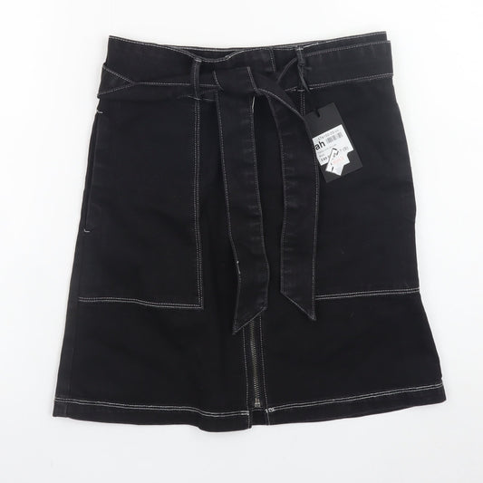Womens UK Size S Firetrap Straight & Pencil Denim Skirt