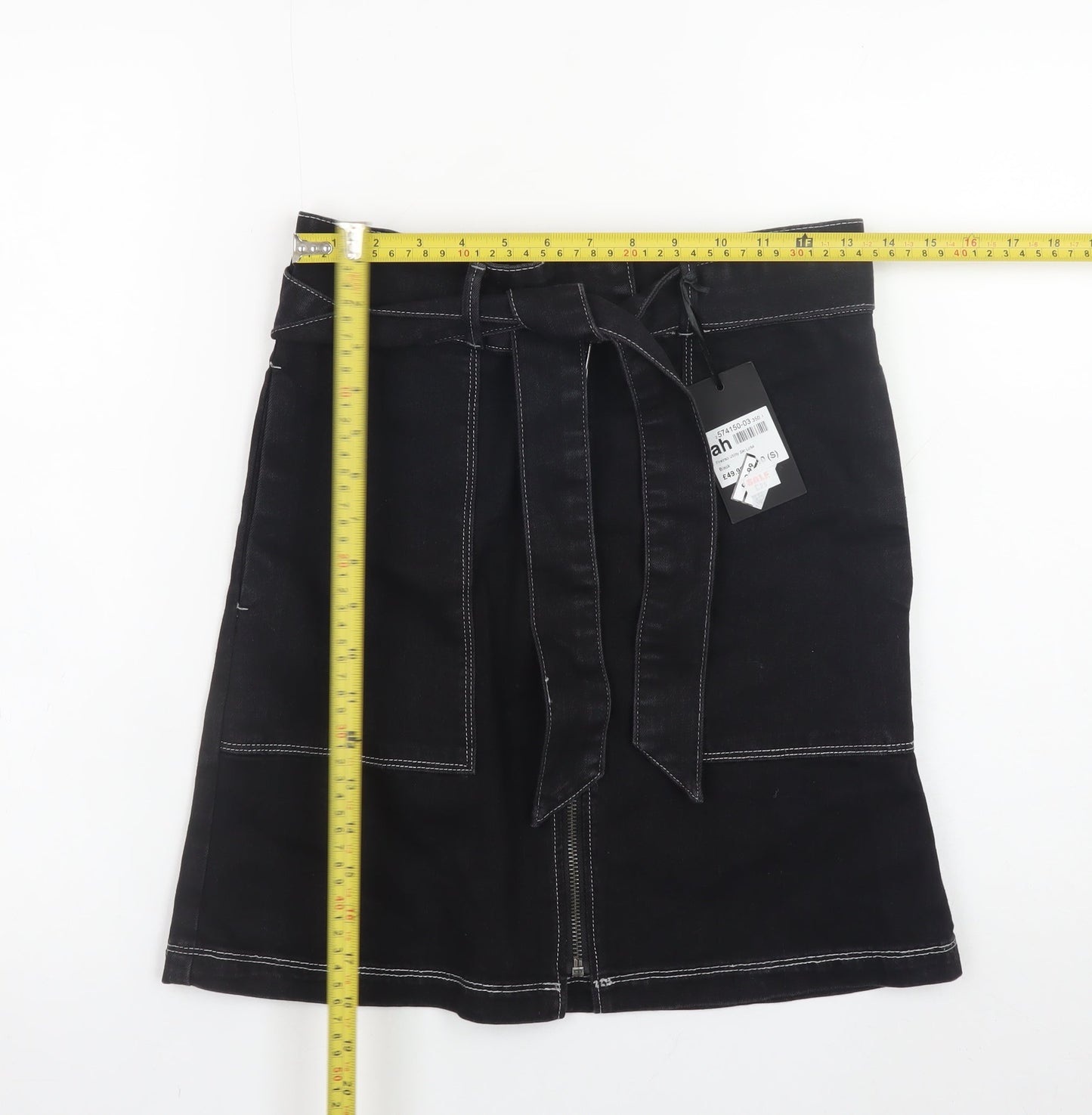 Womens UK Size S Firetrap Straight & Pencil Denim Skirt