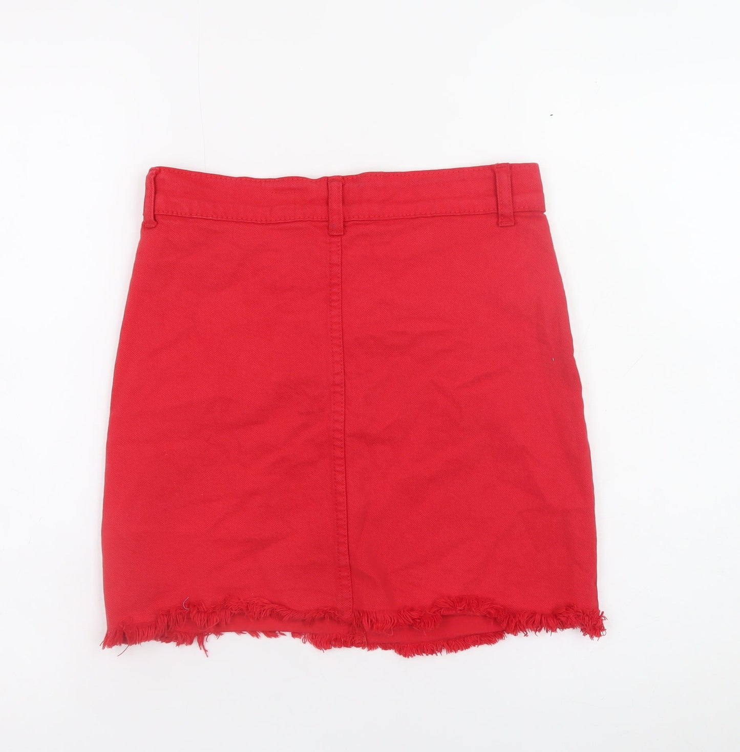 Womens UK Size 8 Lasula Mini Denim Skirt
