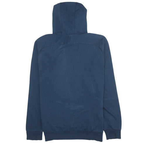 Mens UK Size L PUMA Blue Pullover Hoodie