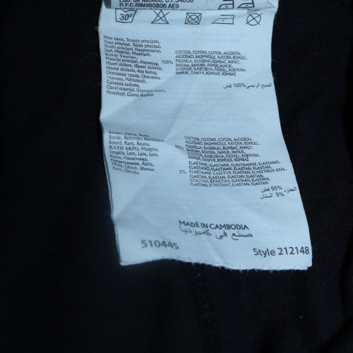 Mens UK Size M Champion Regular Fit Jogger Black Trousers