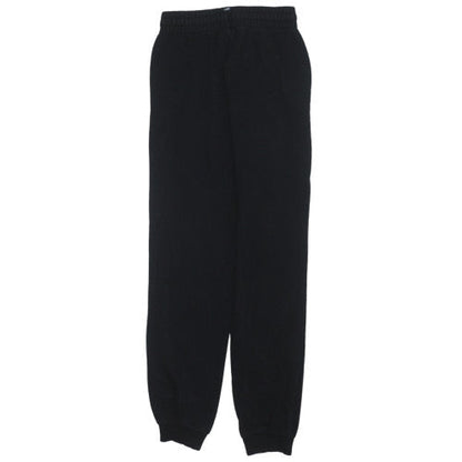 Boys UK Size 13-14 Years PUMA Regular Fit Jogger Black Trousers