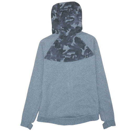 Mens UK Size M Nike Grey Full Zip Hoodie