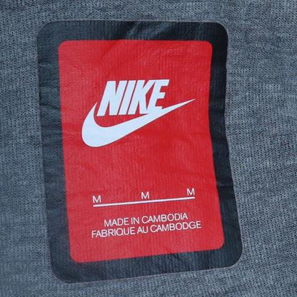 Mens UK Size M Nike Grey Full Zip Hoodie