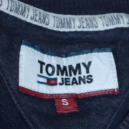 Mens UK Size S Tommy Jeans Blue Pullover Sweatshirt