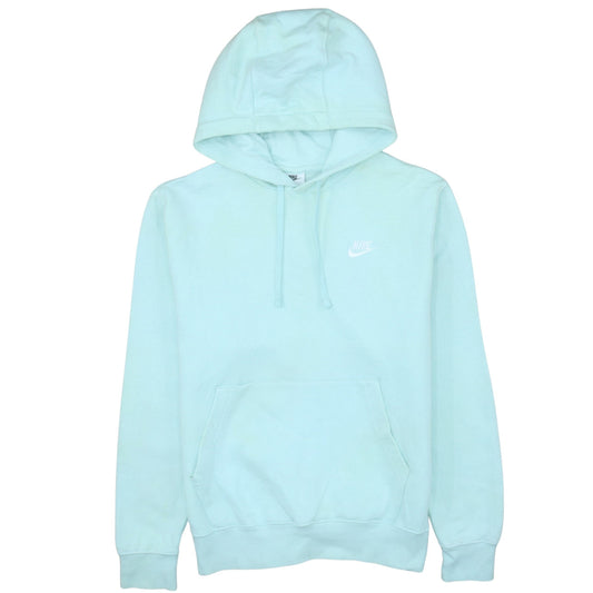 Womens UK Size S Nike Blue Pullover Hoodie