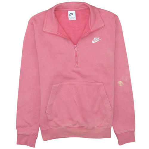 Womens UK Size XS Nike Pink Pullover Sweatshirt
