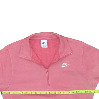 Womens UK Size XS Nike Pink Pullover Sweatshirt
