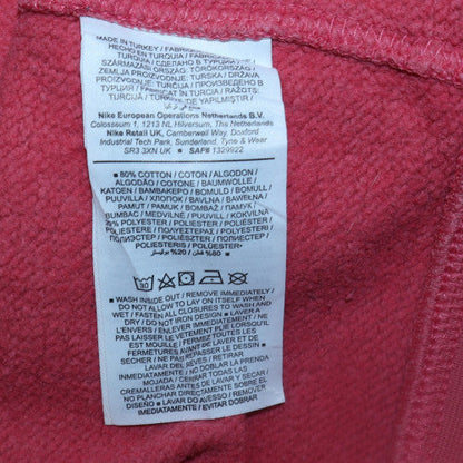 Womens UK Size XS Nike Pink Pullover Sweatshirt