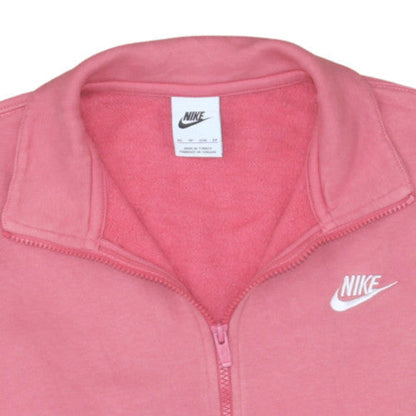Womens UK Size XS Nike Pink Pullover Sweatshirt