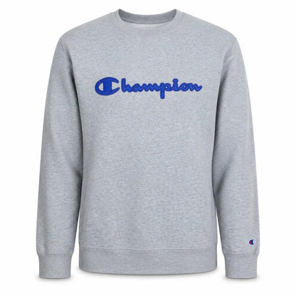 Mens UK Size L Champion Grey Pullover Sweatshirt
