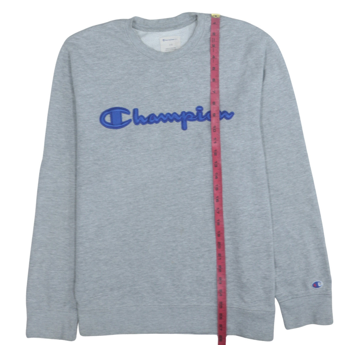 Mens UK Size L Champion Grey Pullover Sweatshirt