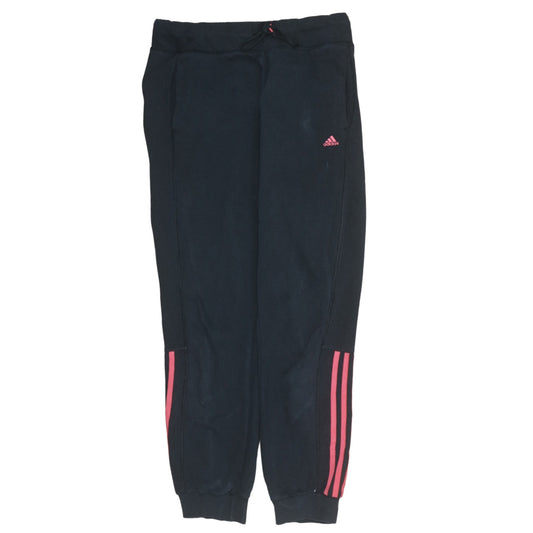 Womens UK Size 12-14 adidas Regular Fit Jogger Black Trousers