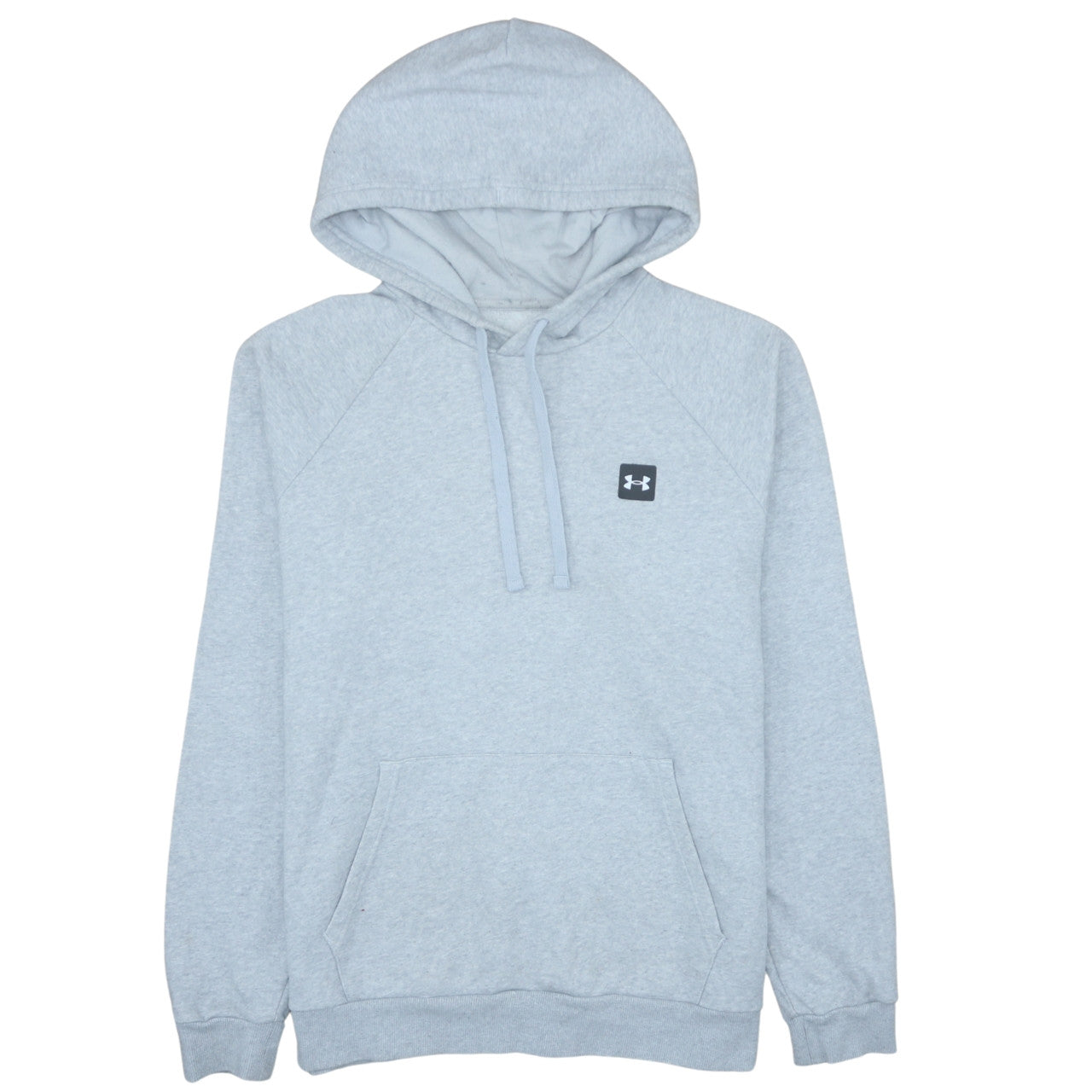 Mens UK Size L Under armour Grey Pullover Hoodie