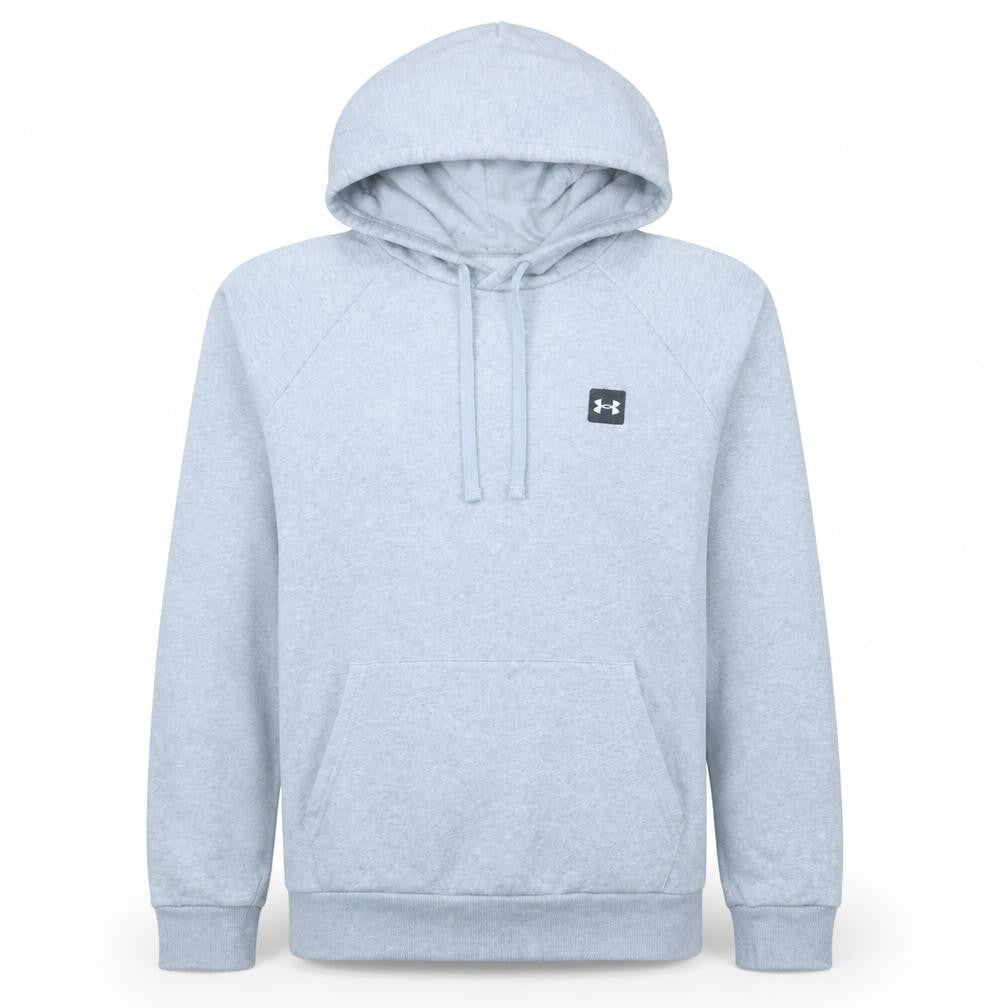 Mens UK Size L Under armour Grey Pullover Hoodie