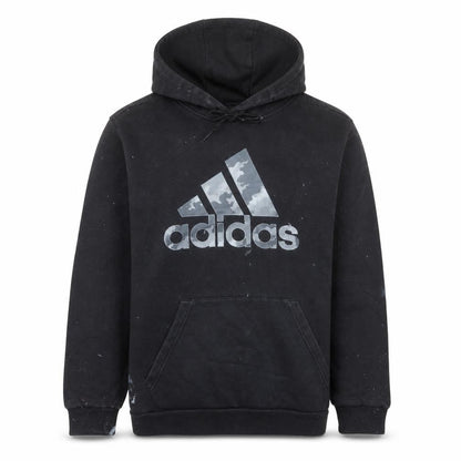 Mens UK Size L adidas Black Pullover Hoodie