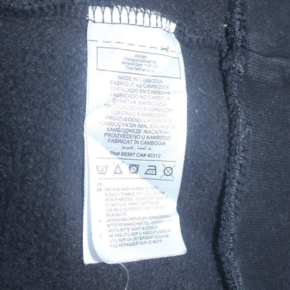 Mens UK Size L adidas Black Pullover Hoodie