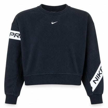 Womens UK Size S Nike Black Pullover Sweatshirt