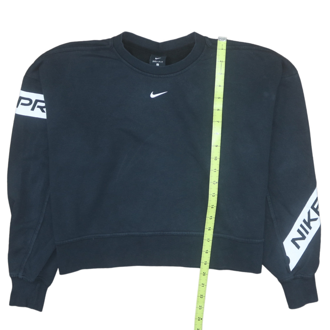 Womens UK Size S Nike Black Pullover Sweatshirt