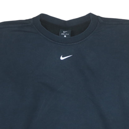 Womens UK Size S Nike Black Pullover Sweatshirt